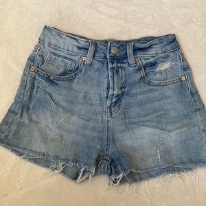 High rise mom shorts